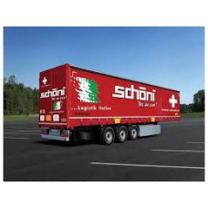  Curtainside Trailer "schoenl.ch" italeri nr.3918